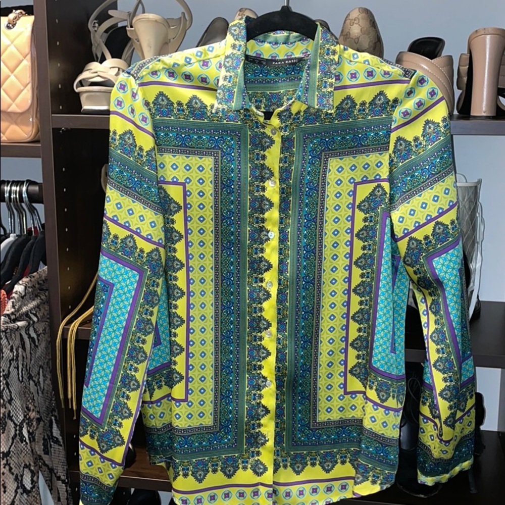 Bright blouse